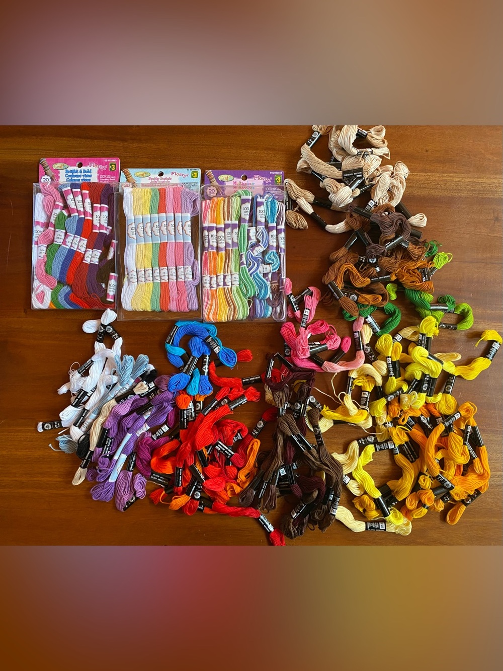 Multi-Color Embroidery Floss Variety Pack